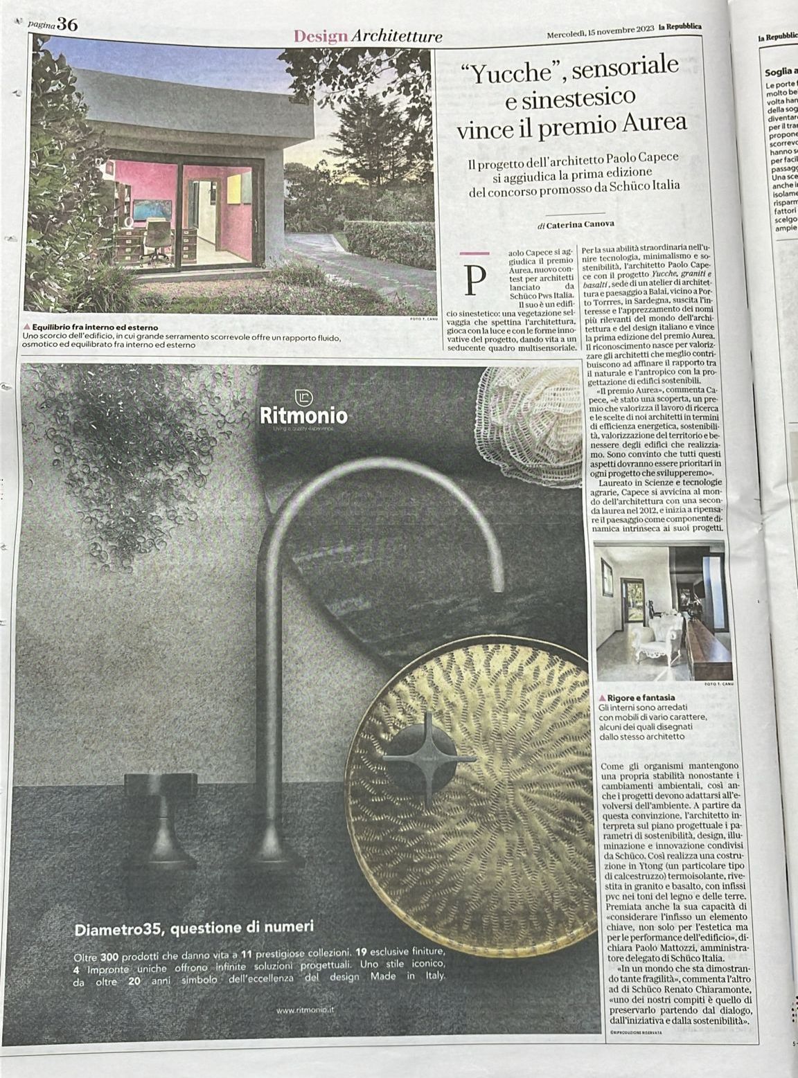 la Repubblica · Caterina Canova · 15.11.2023
